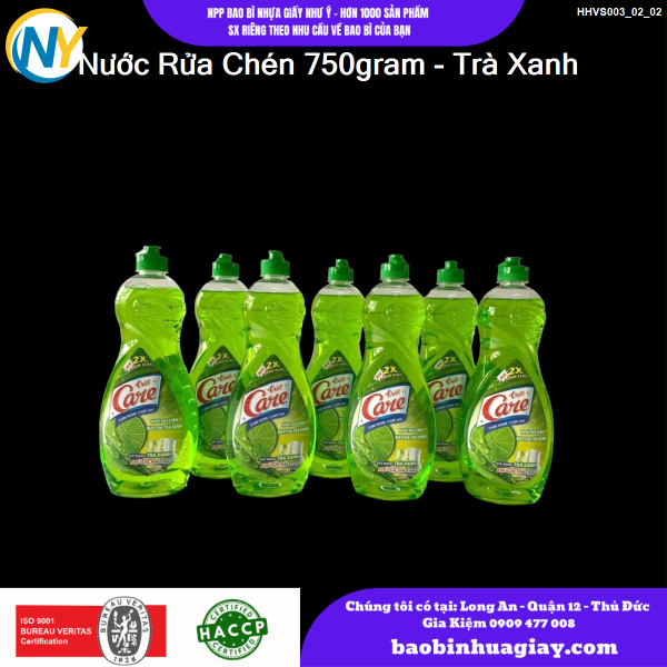 Nước Rửa Chén 750gram - Trà Xanh