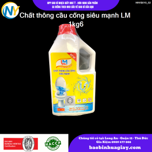 Chất thông cầu cống siêu mạnh LM 1kg6