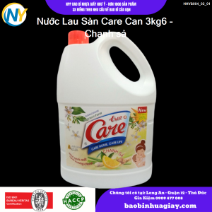 Nước Lau Sàn Care Can 3kg6 - Chanh sả