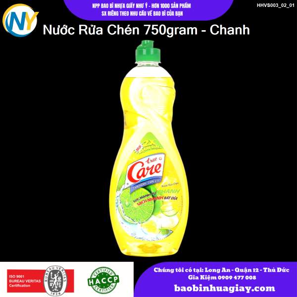 Nước Rửa Chén 750gram - Chanh