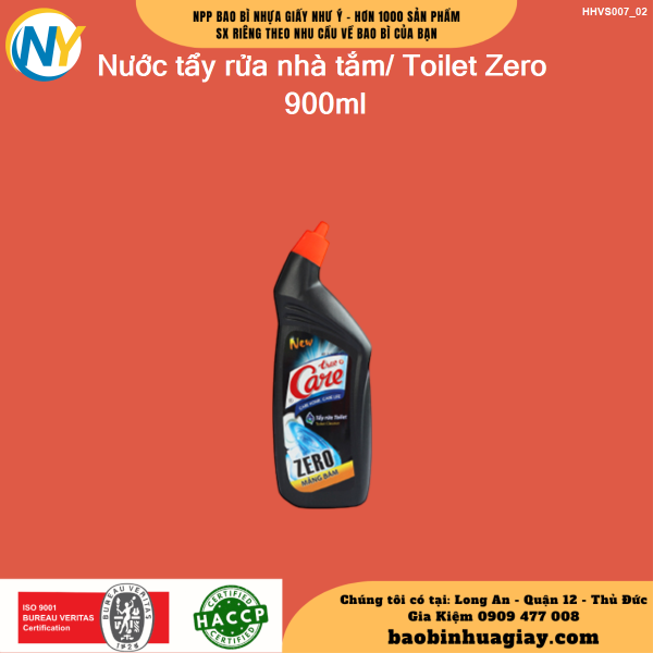 Nước tẩy rửa nhà tắm/ Toilet Zero 900ml