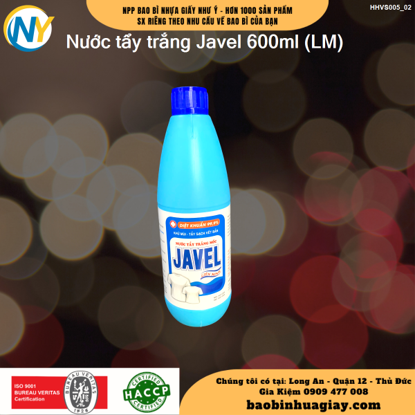 Nước tẩy trắng Javel 600ml (LM)