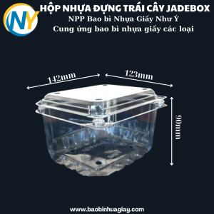 Hộp nhựa PET đựng trái cây P500A (JB-500 cái/thùng)