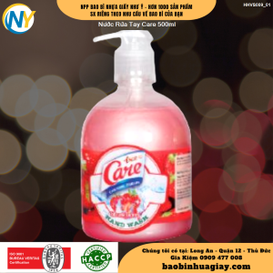 Nước Rửa Tay Care 500ml