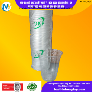 Ly nhựa PET D93 -360ml - UKP (93-12oz- xanh dương)