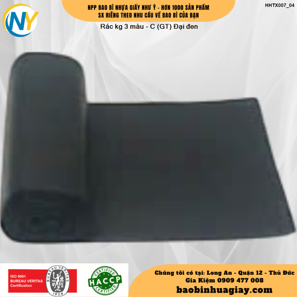 Rác kg 3 màu - C (GT) Đại đen